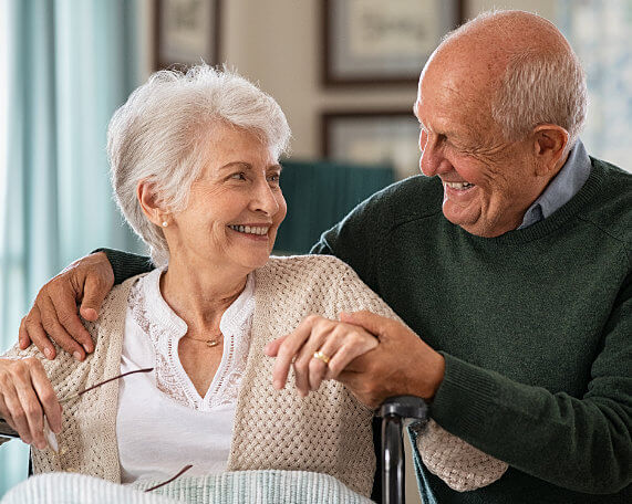 Elder law attorneys for this senior couple